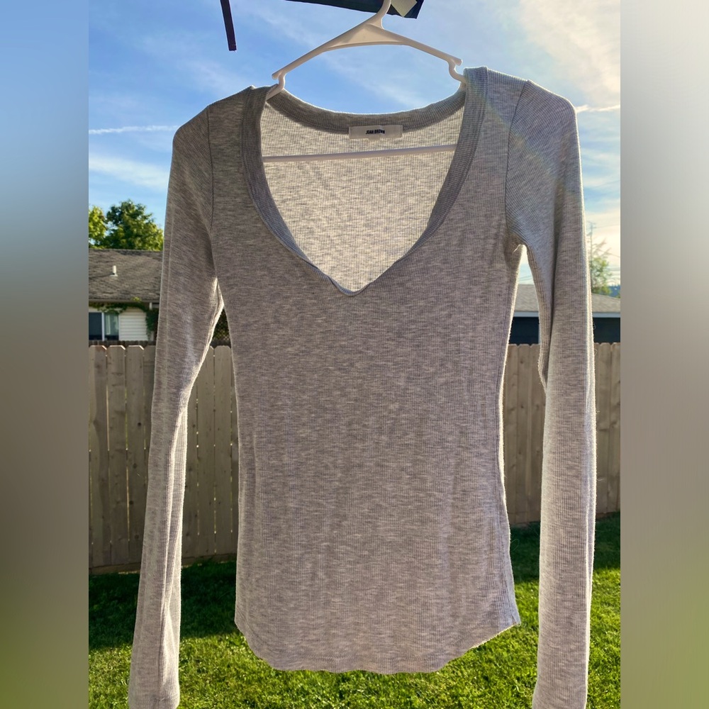 JOAH Brown XS/S long sleeve top
